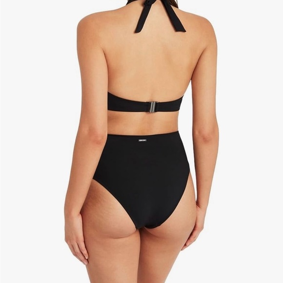 SEA LEVEL SWIM Dark Romance Cheeky High Waist Bottoms - Picture 2 of 6